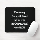 Fun T1D - Diabetes-Bewusstsein Mousepad (Mit Mouse)