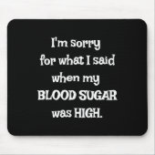 Fun T1D - Diabetes-Bewusstsein Mousepad (Vorne)