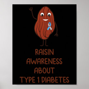 Fun T1D Typ 1 Diabetes-Sensibilisierungskampagne Poster