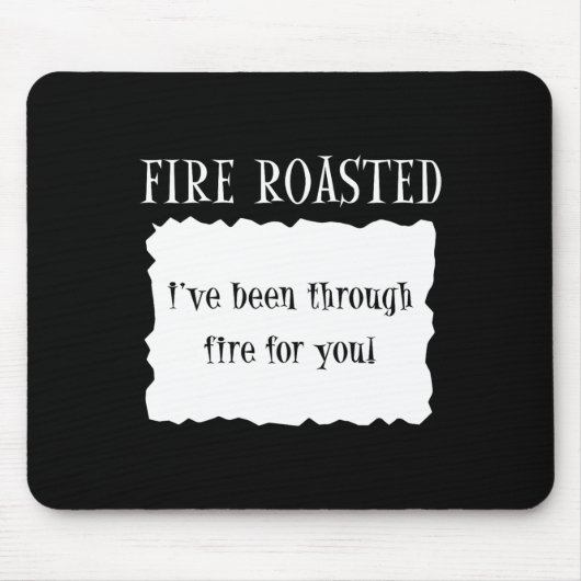 Fun Taco Sauce Group Halloween Kostüm Hot Fire Ro Mousepad (Vorne)