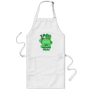 Fun Taco the Morning Funny Saint Patrick Mix up Lange Schürze