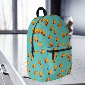 Fun Tacos mexikanisches Essmuster Bedruckter Rucksack