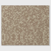 Fun Tan Camouflage Geschenkpapier (Flach)