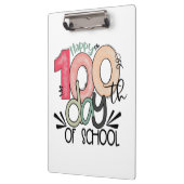 Fun Teacher & Student 100th Day School Accessory Klemmbrett (Links)