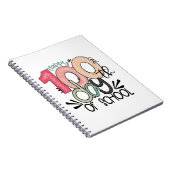 Fun Teacher & Student 100th Day School Journal Notizblock (Rechte Seite)