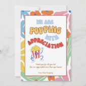 Fun Teacher Volunteer Colleague Danke Karte (Vorderseite)