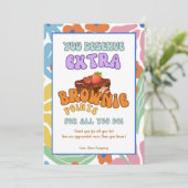 Fun Teacher Volunteer Colleague Danke Karte (Stehend Vorderseite)