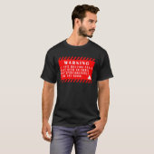 "Fun Tech Warning Sign Meeting" könnte eine E-Mail T-Shirt (Vorne ganz)