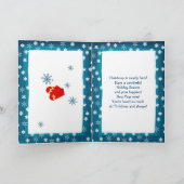 Fun Teddy Bar | Weihnachten im Individuelle Name (Innenseite)