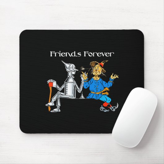 Fun Tee Shirt Friends Forever Wizard Of Oz Ecrow  Mousepad (Mit Mouse)