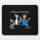 Fun Tee Shirt Friends Forever Wizard Of Oz Ecrow  Mousepad (Vorne)