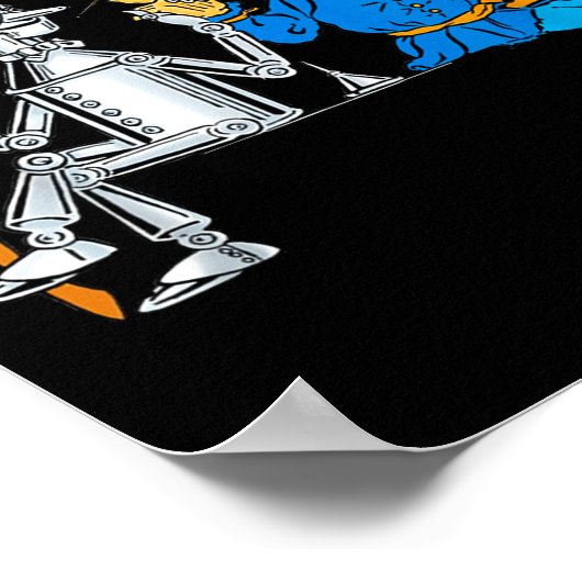 Fun Tee Shirt Friends Forever Wizard Of Oz Ecrow  Poster (Ecke)