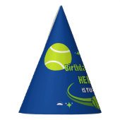 Fun Tennis Birthday Party Look For Kids Partyhütchen (Links)