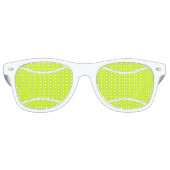 Fun Tennis Player Party Shades Sonnenbrille (Vorderseite)