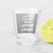Fun Tequila Schnapsglas (Rückseite)
