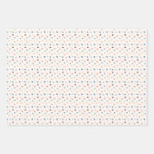 Fun Terrazzo Muster Wrapping Paper Set (3 Folien) Geschenkpapier Set (Vorderseite)