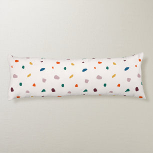 Fun Terrazzo Print Body Kissen