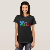 Fun Text Design - Yoga T Shirts für Frauen (Vorne ganz)