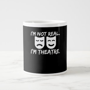 Fun Theater Masken Geschenk für Regisseur Jumbo-Tasse
