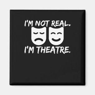 Fun Theater Masken Geschenk für Regisseur Magnet