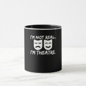 Fun Theater Masken Geschenk für Regisseur Tasse (Zentrum)