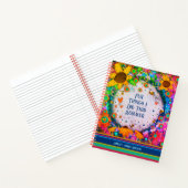 Fun Things Summer Custom Floral Hummel Journal Notizblock (Innenseite)