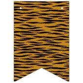 Fun Tiger Print Wimpelkette (Erste Fahne)