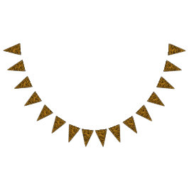 Fun Tiger Print Wimpelkette