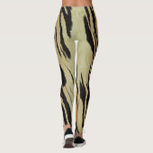 Fun Tiger Streifen Leggings (Rückseite)