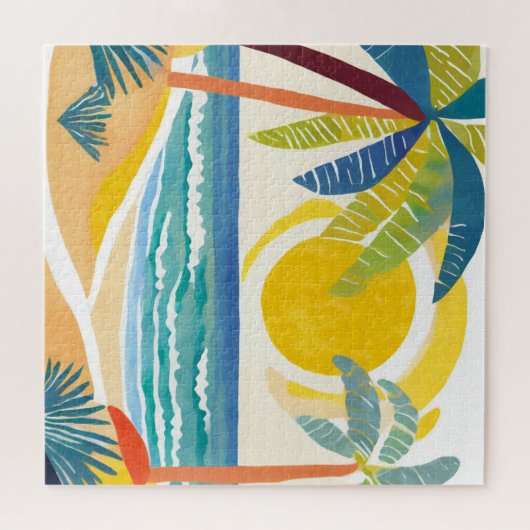 Fun Time Tropical Puzzle (Horizontal)