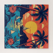 Fun Time Tropical Puzzle (Horizontal)