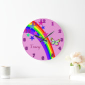 Fun Times Butterfly Große Wanduhr (Zuhause)