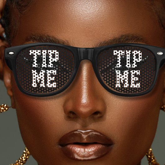 Fun Tip Me Barkeeper Party Black Partybrille