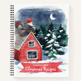 Fun Tomten Schwedisches Weihnachtsrezeptorbuch Notizblock