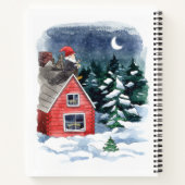 Fun Tomten Schwedisches Weihnachtsrezeptorbuch Notizblock (Rückseite)