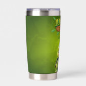 Fun Tortoise Go Wild Schildkröte Natur Tiergrün 🐢 Thermobecher (Vorderseite)