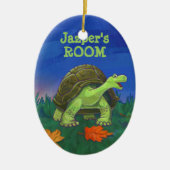Fun Tortoise Personalisiert Room Ornament (Vorne)