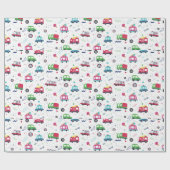 Fun Toy Pattern Gift Wrap for Children’s Birthdays Geschenkpapier (Flach)