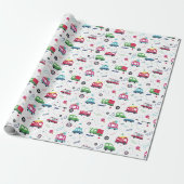 Fun Toy Pattern Gift Wrap for Children’s Birthdays Geschenkpapier (Ungerollt)