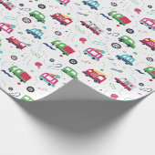 Fun Toy Pattern Gift Wrap for Children’s Birthdays Geschenkpapier (Ecke)