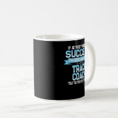 Fun Track und Field Coach Geschenk - Funny Track S Kaffeetasse (VorderseiteRechts)