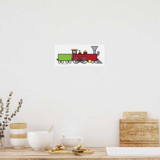Fun Train Poster (Küche)
