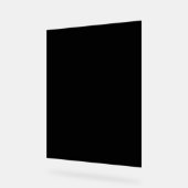 Fun TravDog mit Beutel Grafik für Koffer Lo Acrylschild (Winkel)