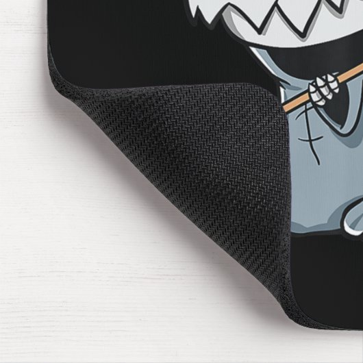 Fun TRex Skeleton Dino Grim Sensenmann Dinosaur Ha Mousepad (Ecke)