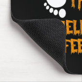 Fun Trick oder Treat duften meine Füße Halloween Mousepad (Ecke)
