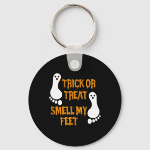 Fun Trick oder Treat duften meine Füße Halloween Schlüsselanhänger