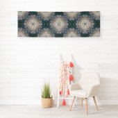 Fun Trippy Hippy Psychedelic Fraktal Kaleidoskop Banner (Insitu)