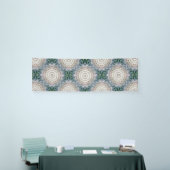 Fun Trippy Hippy Psychedelic Fraktal Kaleidoskop Banner (Messeveranstaltung)
