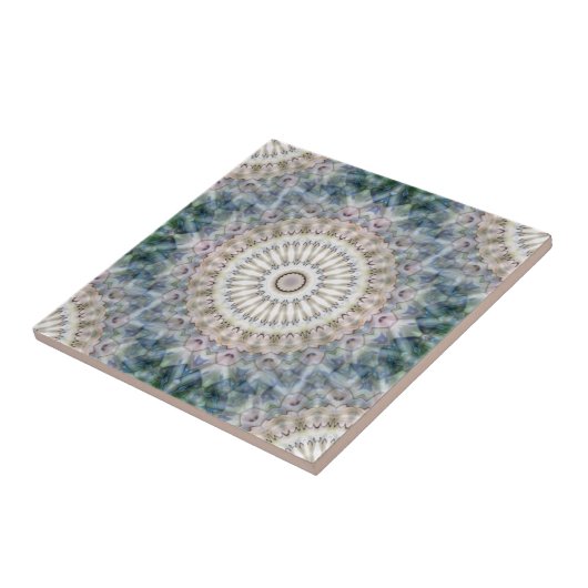 Fun Trippy Hippy Psychedelic Fraktal Kaleidoskop Fliese (Seite)