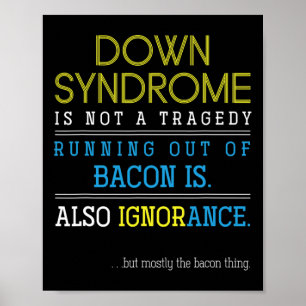 Fun Trisomy 21 Gift Down Syndrome Awareness Poster